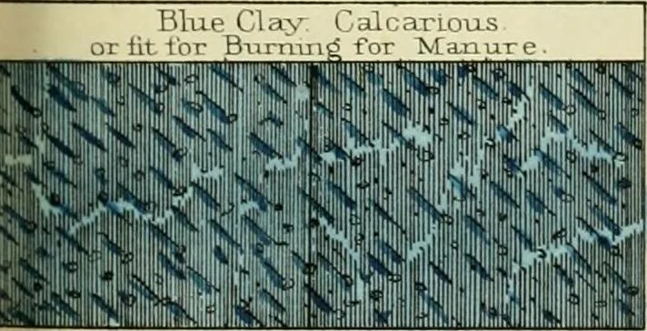 An illustration from A hand-book for mapping, engineering, and architectural drawing : in which maps of all descriptiosn are analyzed, and their several uses fully explained ; intended for the use of civil engineers, architects, and surveyors, also for naval and military academies, engineering schools and colleges, and draughtsmen ; illustrated with forty-three large plates and thirty-nine woodcuts, among which will be found examples of a parliamentary railway plan, section, and cross sections, prepared in compliance with the standing orders of the House of Commons ; with plain instructions for lithographing and zincographing maps and drawings, and an exposition of the relative cost and merits of engraving, lithographing, and zincographing, 1846, leaf 129