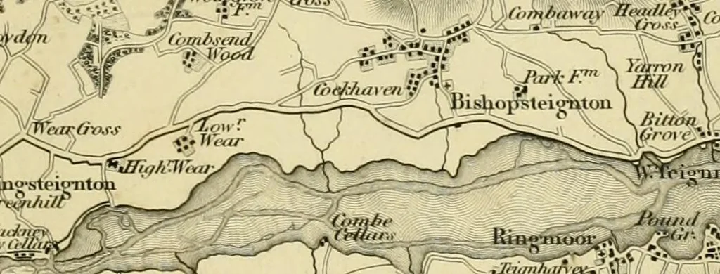 An illustration from A hand-book for mapping, engineering, and architectural drawing : in which maps of all descriptiosn are analyzed, and their several uses fully explained ; intended for the use of civil engineers, architects, and surveyors, also for naval and military academies, engineering schools and colleges, and draughtsmen ; illustrated with forty-three large plates and thirty-nine woodcuts, among which will be found examples of a parliamentary railway plan, section, and cross sections, prepared in compliance with the standing orders of the House of Commons ; with plain instructions for lithographing and zincographing maps and drawings, and an exposition of the relative cost and merits of engraving, lithographing, and zincographing, 1846, leaf 147