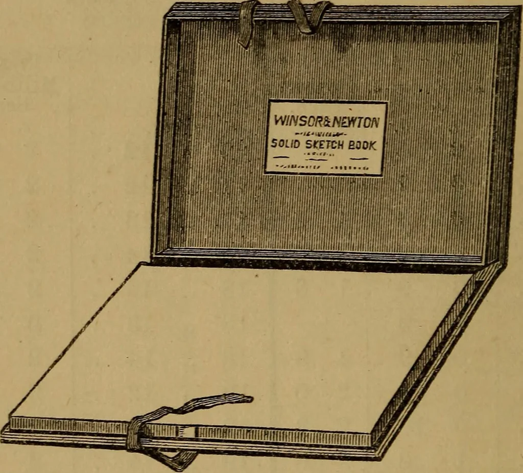 An illustration from Hand-book for the preservation of pictures; containing practical instructions for cleaning, lining, repairing, and restoring oil paintings, with remarks on the distribution of works of art in houses and galleries, their care and preservation, 1876, leaf 95
