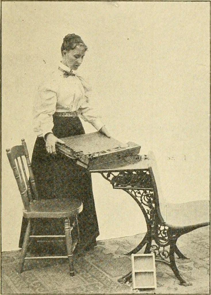 An illustration from Handbook for teachers. A course in manual training for grammar schools .., 1897, leaf 3