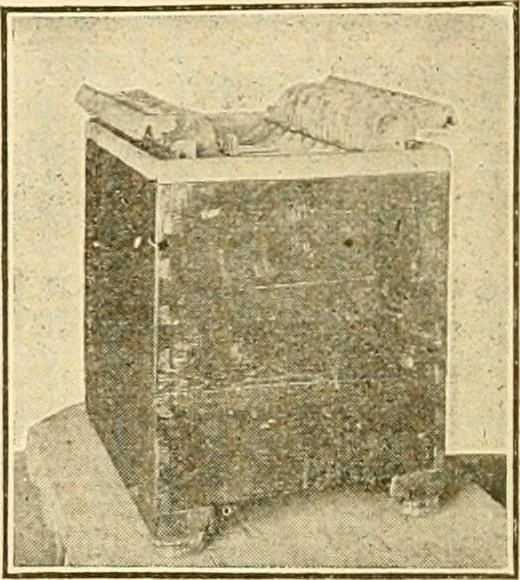 An illustration from Handbook for the use of electricians in the operation and care of electrical machinery and apparatus of the U. S. seacoast defenses .., 1904, leaf 100