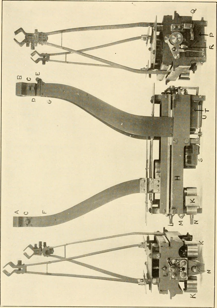 An illustration from Handbook for the use of electricians in the operation and care of electrical machinery and apparatus of the U. S. seacoast defenses .., 1904, leaf 134