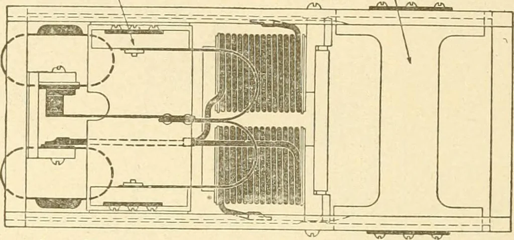 An illustration from Handbook for the use of electricians in the operation and care of electrical machinery and apparatus of the U. S. seacoast defenses .., 1904, leaf 136