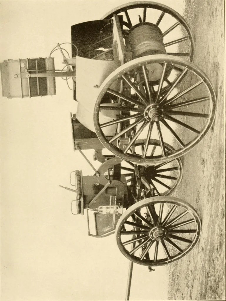 An illustration from Handbook for the use of electricians in the operation and care of electrical machinery and apparatus of the U. S. seacoast defenses .., 1904, leaf 149