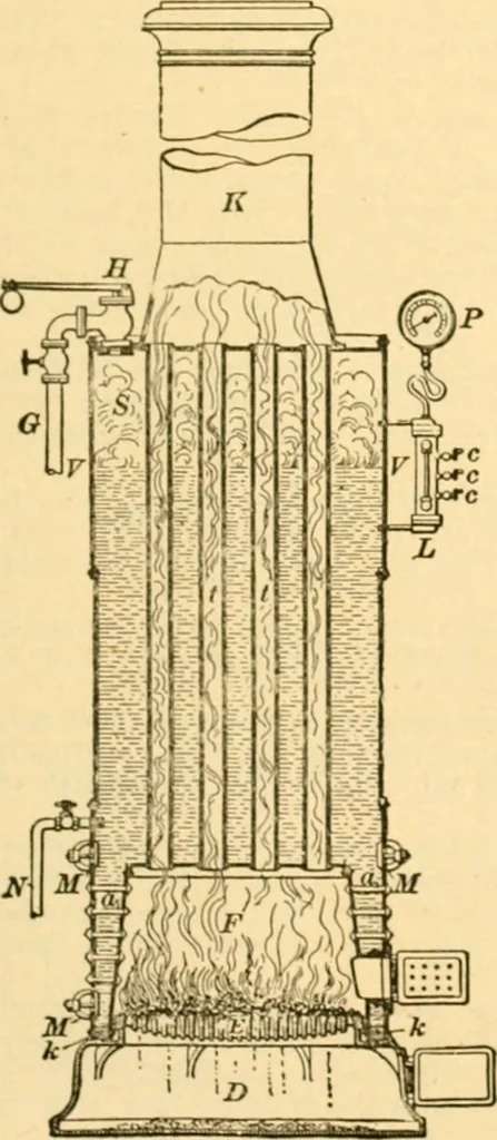 An illustration from Handbook for the use of electricians in the operation and care of electrical machinery and apparatus of the U. S. seacoast defenses .., 1904, leaf 15