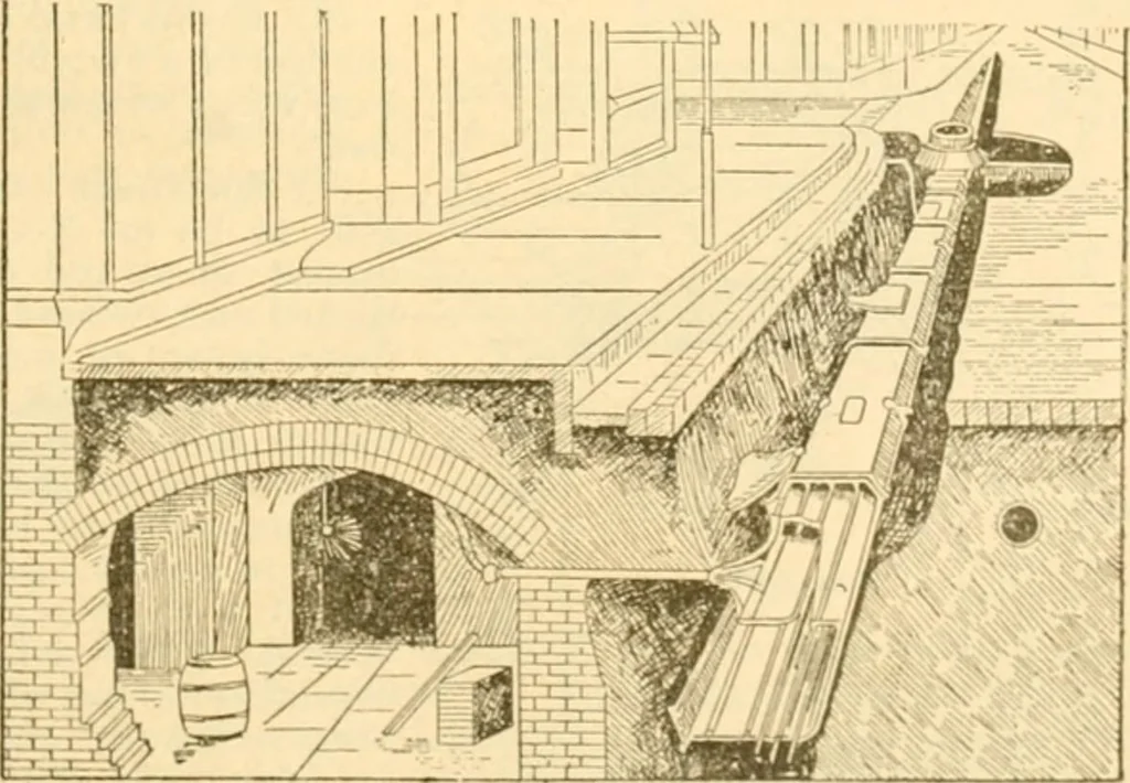 An illustration from Handbook for the use of electricians in the operation and care of electrical machinery and apparatus of the U. S. seacoast defenses .., 1904, leaf 205