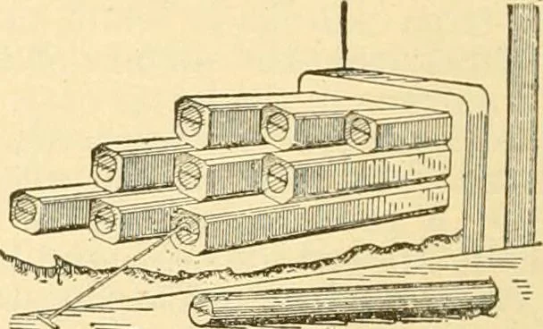 An illustration from Handbook for the use of electricians in the operation and care of electrical machinery and apparatus of the U. S. seacoast defenses .., 1904, leaf 206