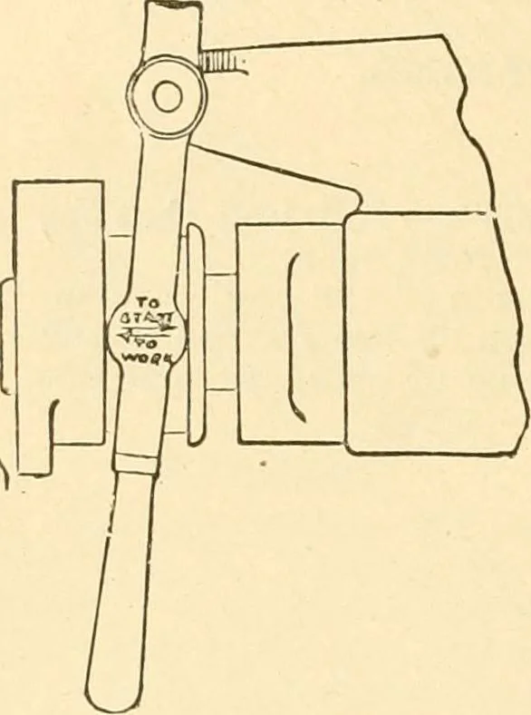 An illustration from Handbook for the use of electricians in the operation and care of electrical machinery and apparatus of the U. S. seacoast defenses .., 1904, leaf 46