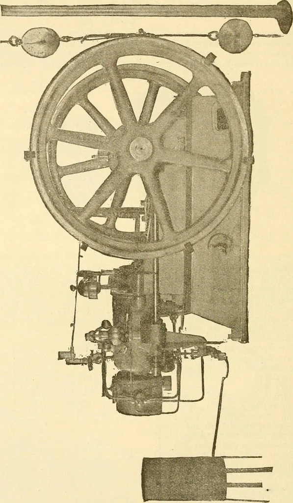 An illustration from Handbook for the use of electricians in the operation and care of electrical machinery and apparatus of the U. S. seacoast defenses .., 1904, leaf 50