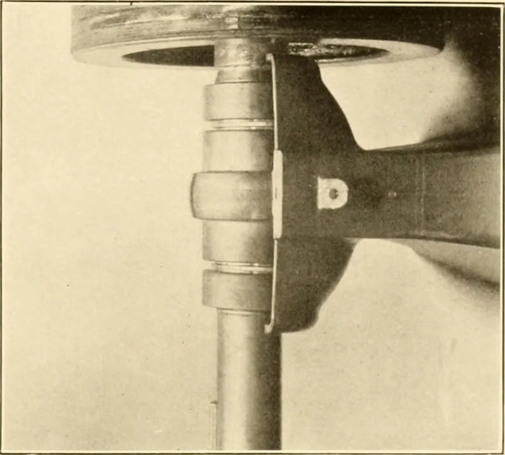 An illustration from Handbook for the use of electricians in the operation and care of electrical machinery and apparatus of the U. S. seacoast defenses .., 1904, leaf 59