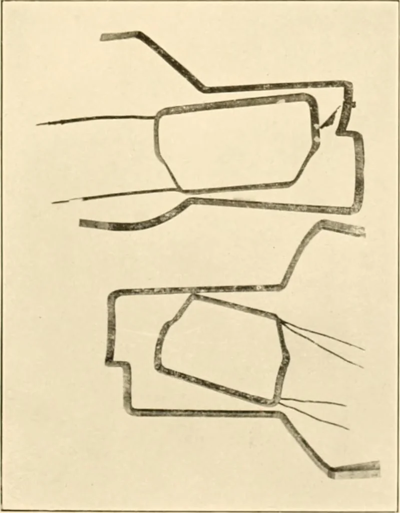 An illustration from Handbook for the use of electricians in the operation and care of electrical machinery and apparatus of the U. S. seacoast defenses .., 1904, leaf 59