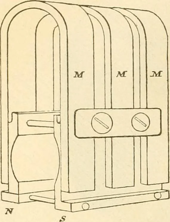 An illustration from Handbook for the use of electricians in the operation and care of electrical machinery and apparatus of the U. S. seacoast defenses .., 1904, leaf 62