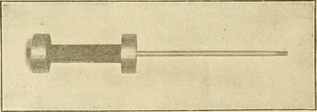 An illustration from Handbook for the use of electricians in the operation and care of electrical machinery and apparatus of the U. S. seacoast defenses .., 1904, leaf 66