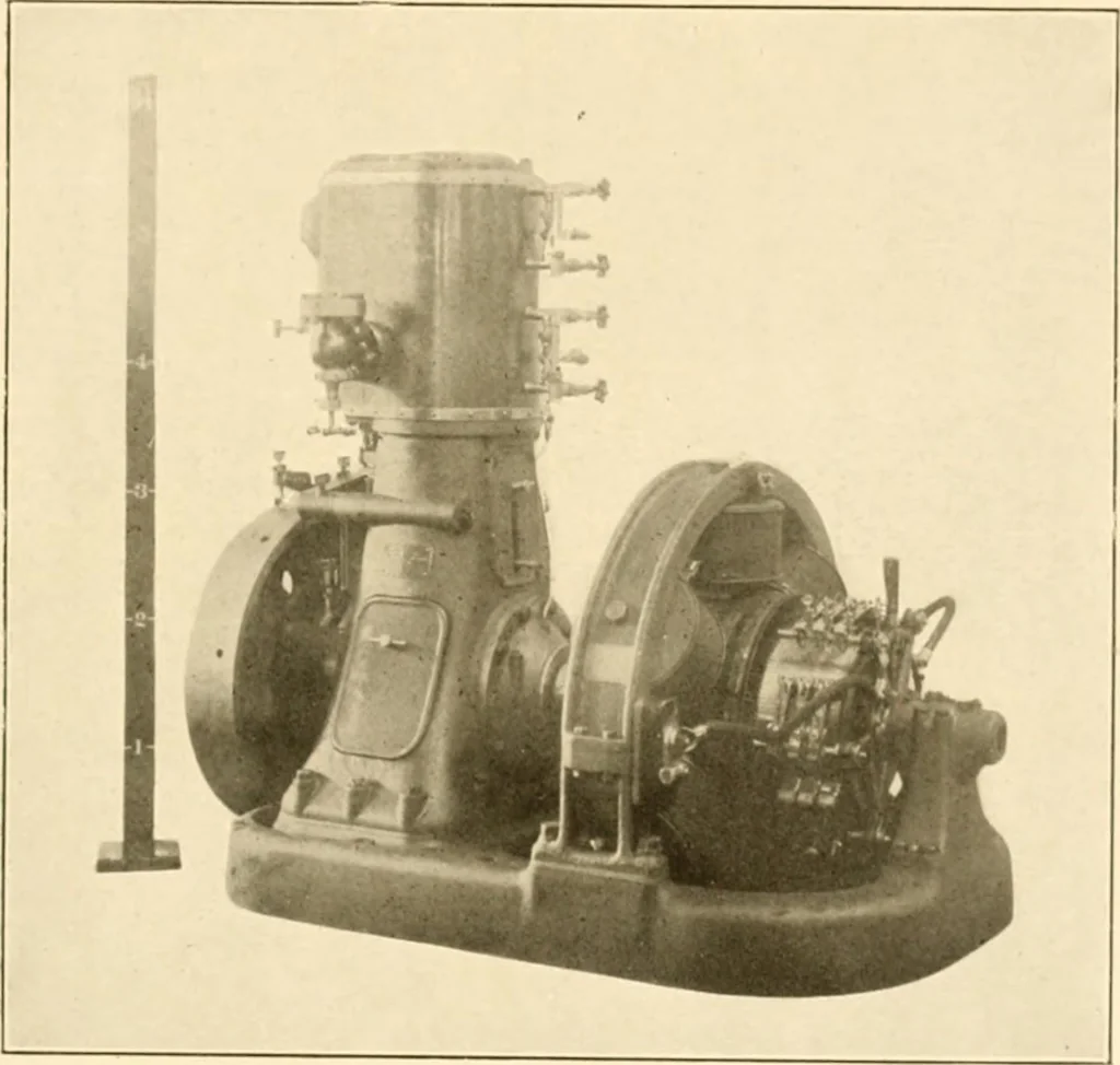 An illustration from Handbook for the use of electricians in the operation and care of electrical machinery and apparatus of the U. S. seacoast defenses .., 1904, leaf 69