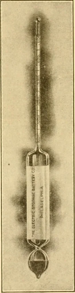 An illustration from Handbook for the use of electricians in the operation and care of electrical machinery and apparatus of the U. S. seacoast defenses .., 1904, leaf 97