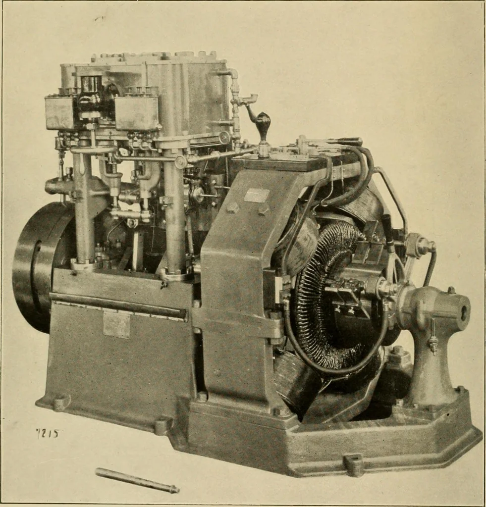 An illustration from Handbook for the use of electricians in the operation and care of electrical machinery and apparatus of the U.S. seacoast defenses, 1902, leaf 11