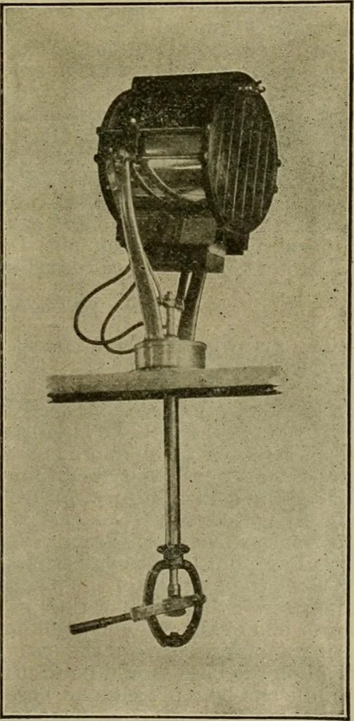 An illustration from Handbook for the use of electricians in the operation and care of electrical machinery and apparatus of the U.S. seacoast defenses, 1902, leaf 126