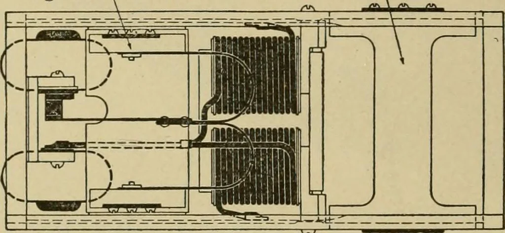 An illustration from Handbook for the use of electricians in the operation and care of electrical machinery and apparatus of the U.S. seacoast defenses, 1902, leaf 133