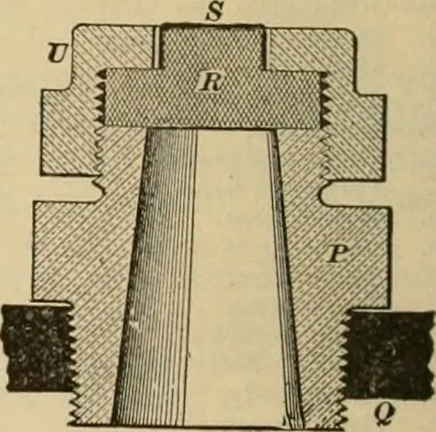 An illustration from Handbook for the use of electricians in the operation and care of electrical machinery and apparatus of the U.S. seacoast defenses, 1902, leaf 19
