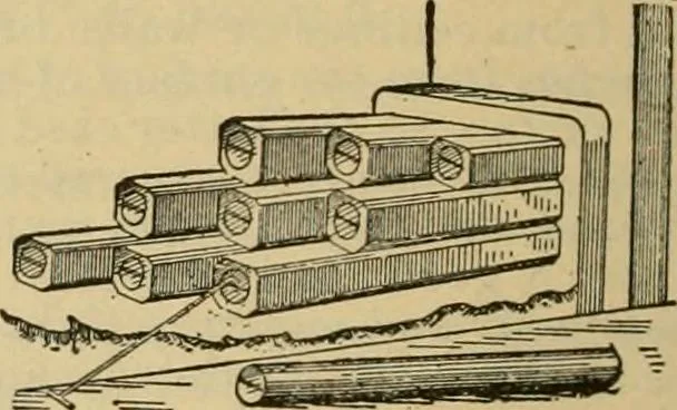 An illustration from Handbook for the use of electricians in the operation and care of electrical machinery and apparatus of the U.S. seacoast defenses, 1902, leaf 203