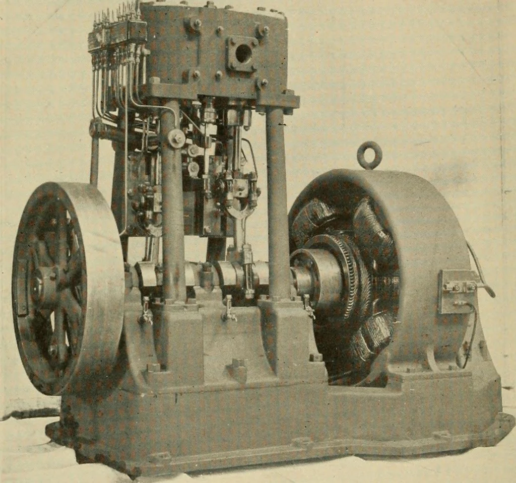 An illustration from Handbook for the use of electricians in the operation and care of electrical machinery and apparatus of the U.S. seacoast defenses, 1902, leaf 33