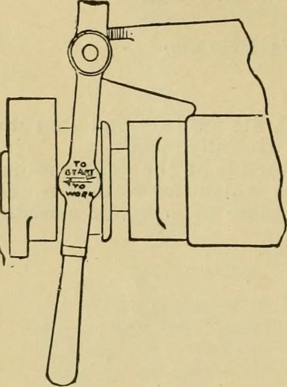 An illustration from Handbook for the use of electricians in the operation and care of electrical machinery and apparatus of the U.S. seacoast defenses, 1902, leaf 47