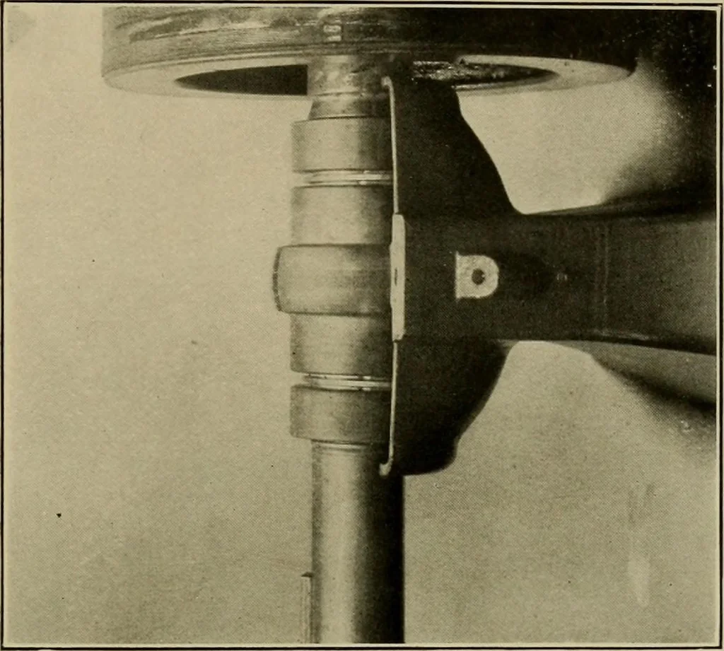 An illustration from Handbook for the use of electricians in the operation and care of electrical machinery and apparatus of the U.S. seacoast defenses, 1902, leaf 60