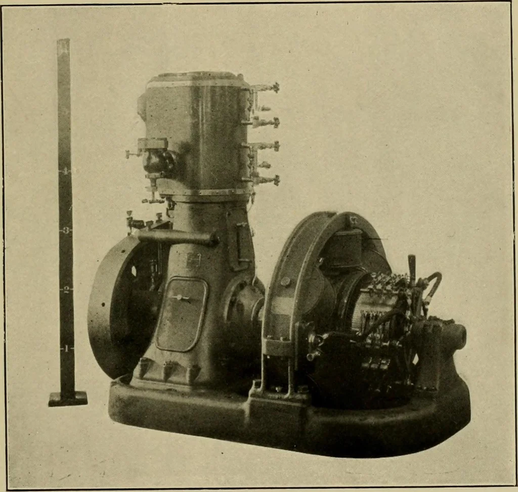An illustration from Handbook for the use of electricians in the operation and care of electrical machinery and apparatus of the U.S. seacoast defenses, 1902, leaf 70