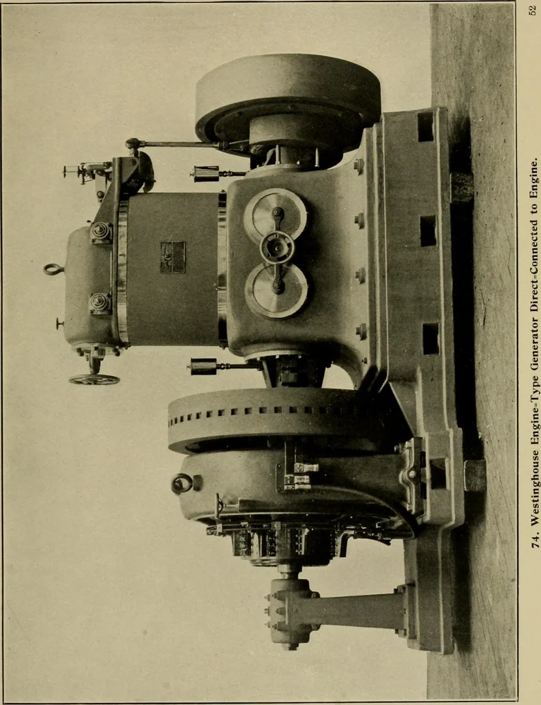 An illustration from Handbook for the use of electricians in the operation and care of electrical machinery and apparatus of the U.S. seacoast defenses, 1902, leaf 74