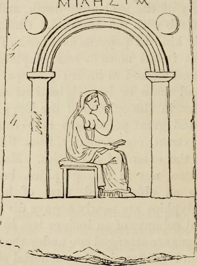 An illustration from Handbook of archaeology, Egyptian - Greek - Etruscan - Roman, 1867, leaf 126