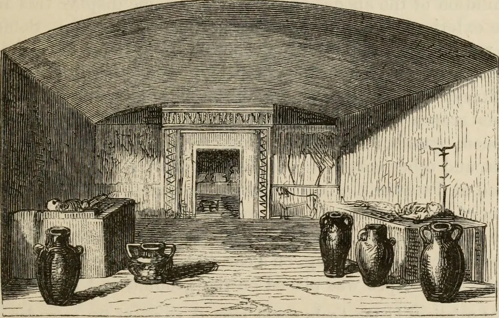 An illustration from Handbook of archaeology, Egyptian - Greek - Etruscan - Roman, 1867, leaf 129