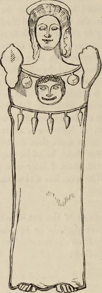An illustration from Handbook of archaeology, Egyptian - Greek - Etruscan - Roman, 1867, leaf 146