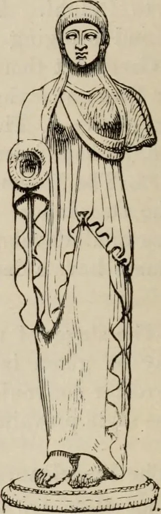 An illustration from Handbook of archaeology, Egyptian - Greek - Etruscan - Roman, 1867, leaf 146