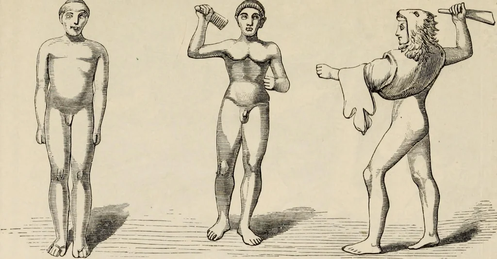 An illustration from Handbook of archaeology, Egyptian - Greek - Etruscan - Roman, 1867, leaf 147