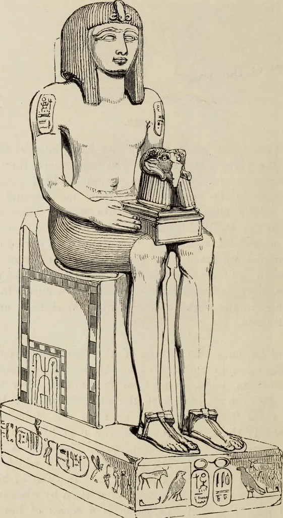 An illustration from Handbook of archaeology, Egyptian - Greek - Etruscan - Roman, 1867, leaf 176