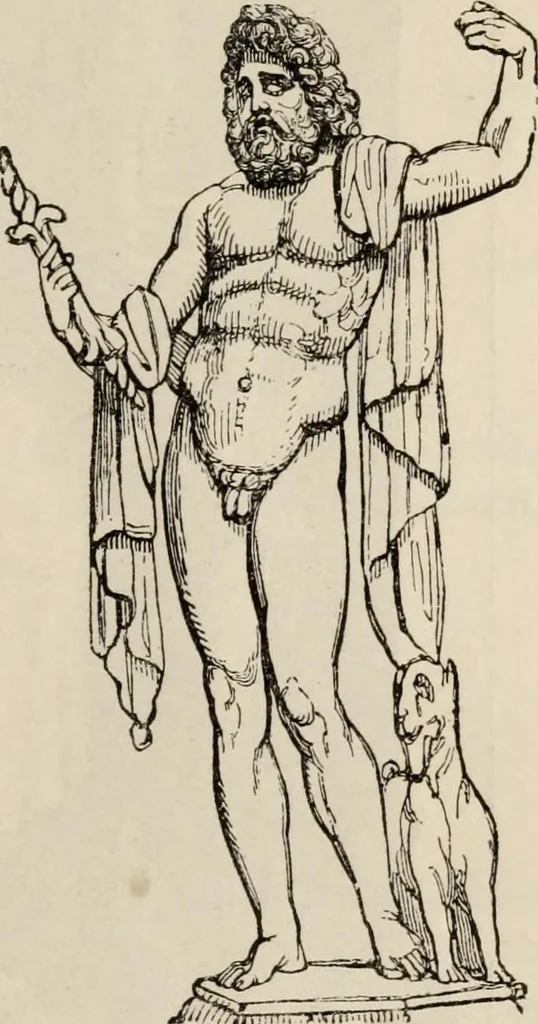 An illustration from Handbook of archaeology, Egyptian - Greek - Etruscan - Roman, 1867, leaf 185