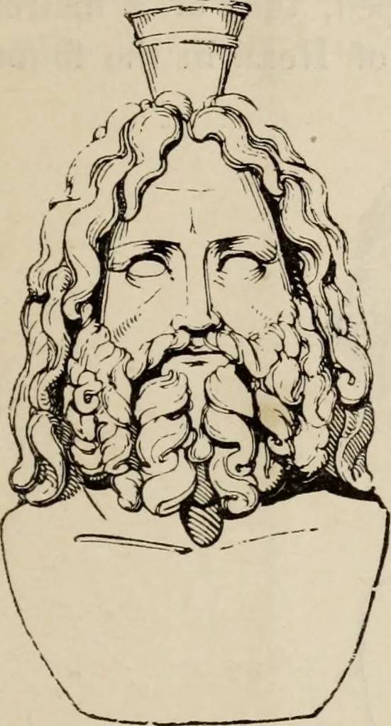An illustration from Handbook of archaeology, Egyptian - Greek - Etruscan - Roman, 1867, leaf 187