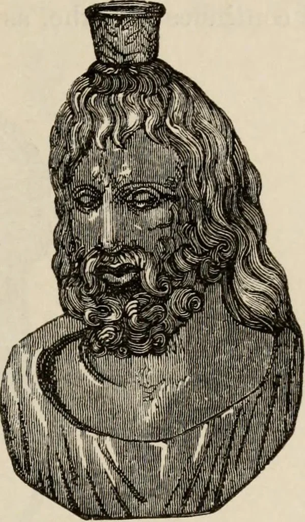 An illustration from Handbook of archaeology, Egyptian - Greek - Etruscan - Roman, 1867, leaf 187
