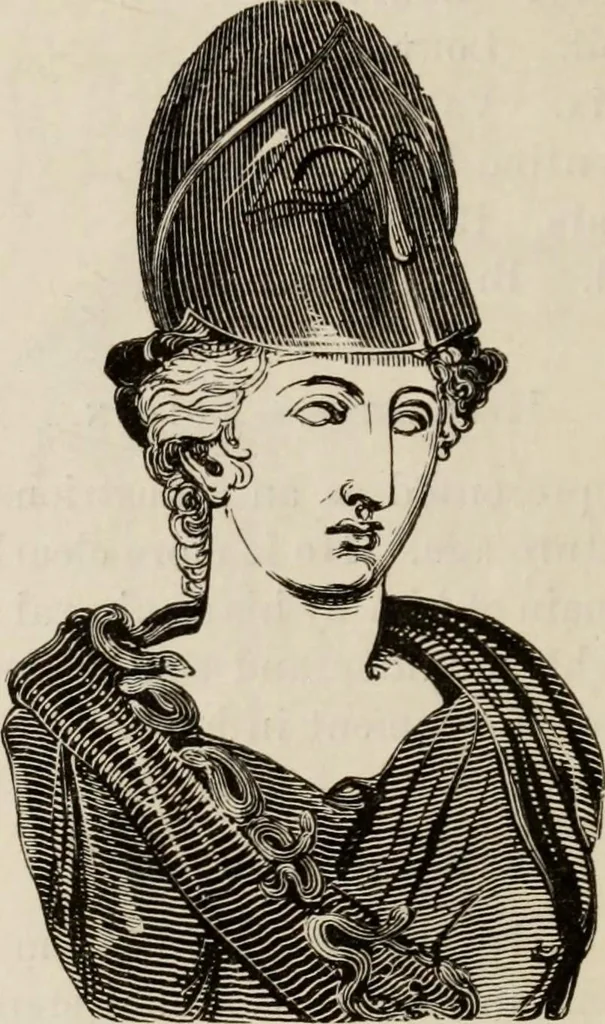 An illustration from Handbook of archaeology, Egyptian - Greek - Etruscan - Roman, 1867, leaf 196