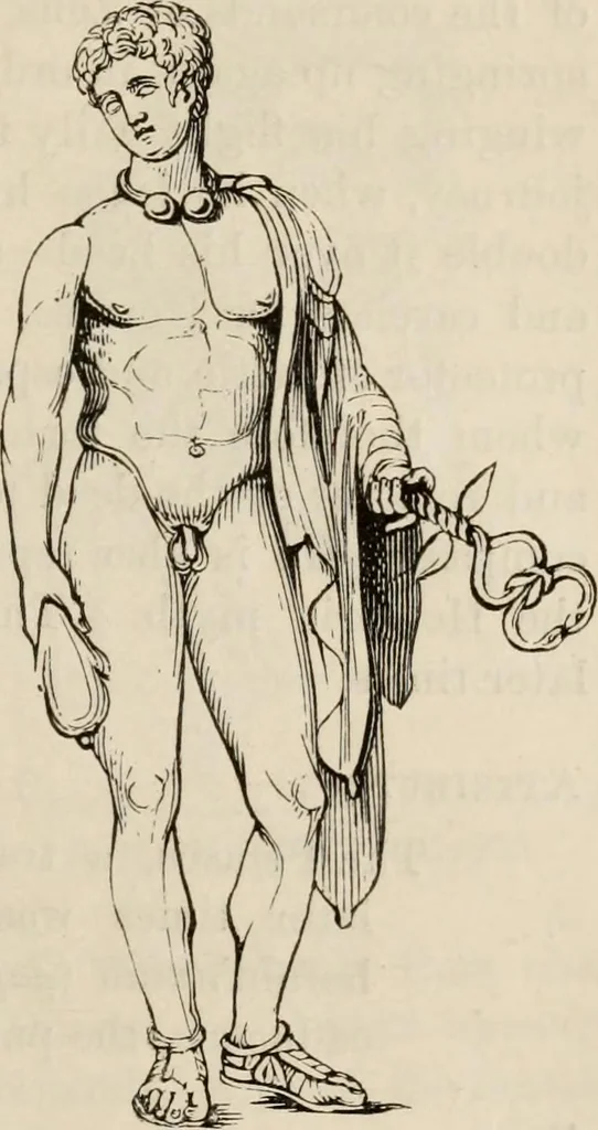 An illustration from Handbook of archaeology, Egyptian - Greek - Etruscan - Roman, 1867, leaf 203
