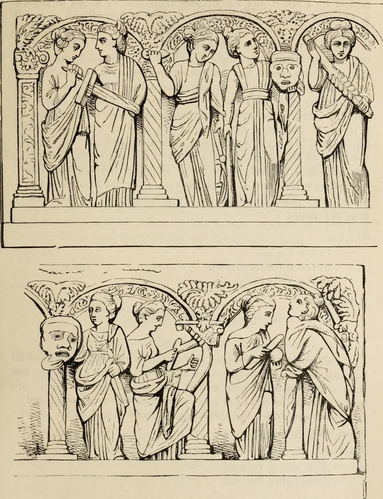 An illustration from Handbook of archaeology, Egyptian - Greek - Etruscan - Roman, 1867, leaf 215