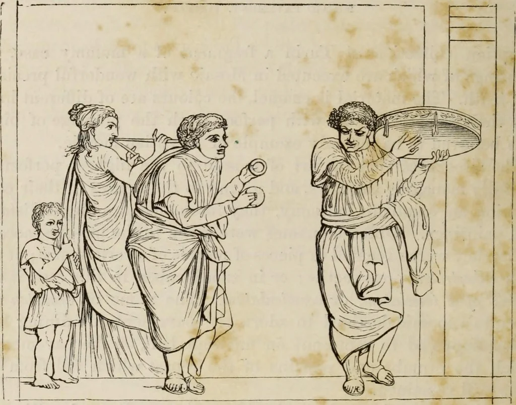 An illustration from Handbook of archaeology, Egyptian - Greek - Etruscan - Roman, 1867, leaf 252