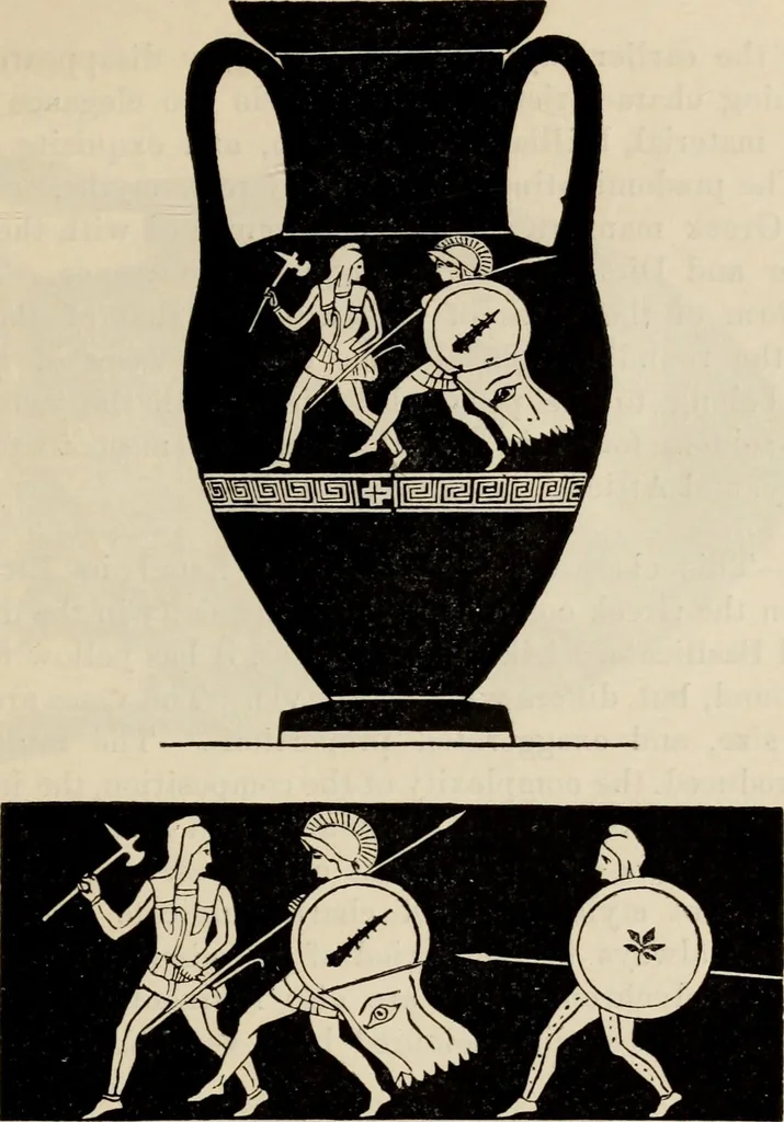 An illustration from Handbook of archaeology, Egyptian - Greek - Etruscan - Roman, 1867, leaf 271