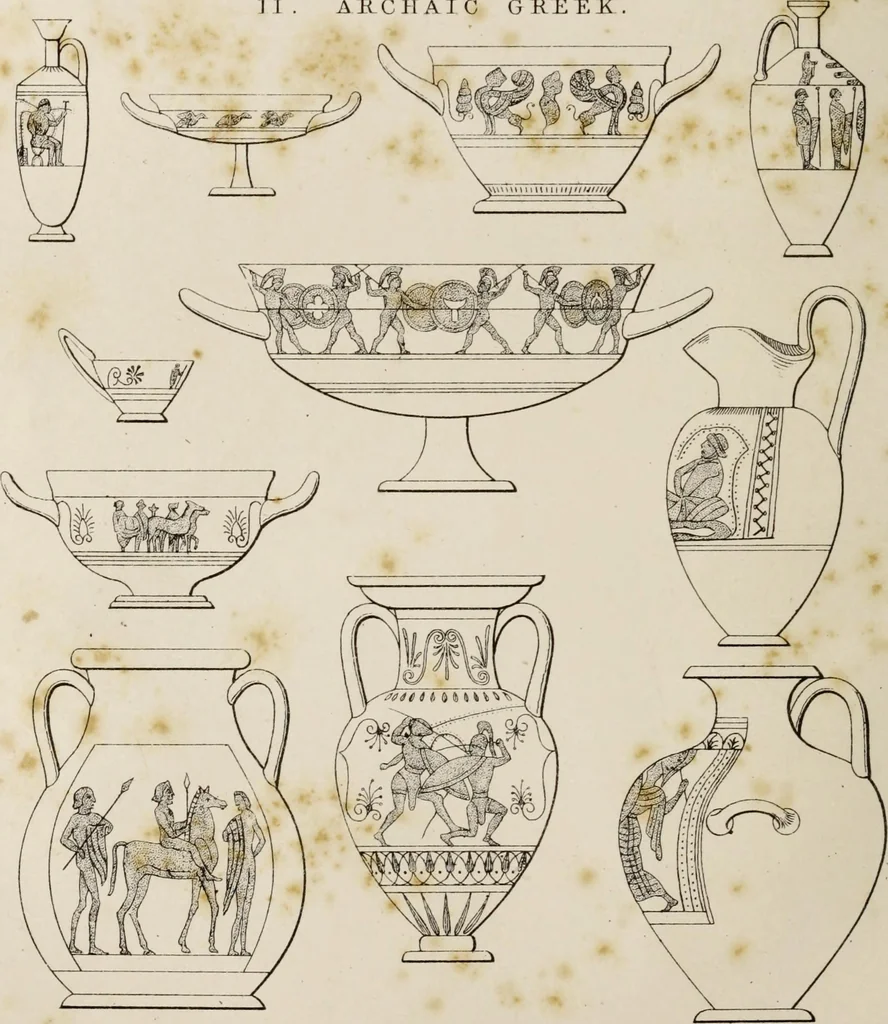 An illustration from Handbook of archaeology, Egyptian - Greek - Etruscan - Roman, 1867, leaf 276