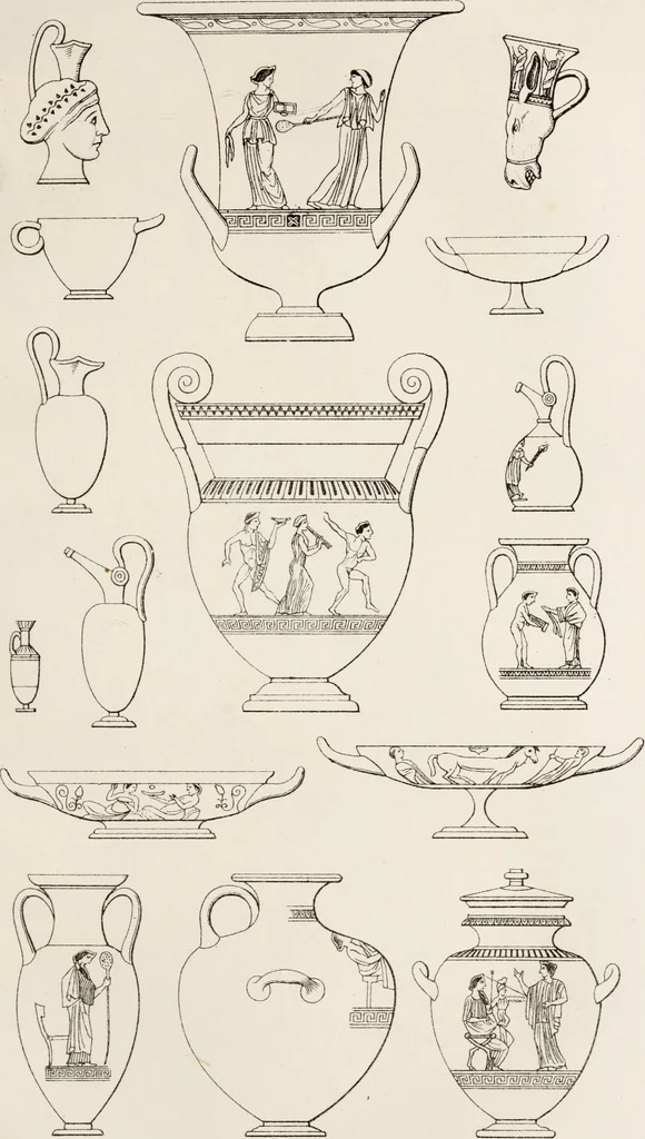 An illustration from Handbook of archaeology, Egyptian - Greek - Etruscan - Roman, 1867, leaf 277
