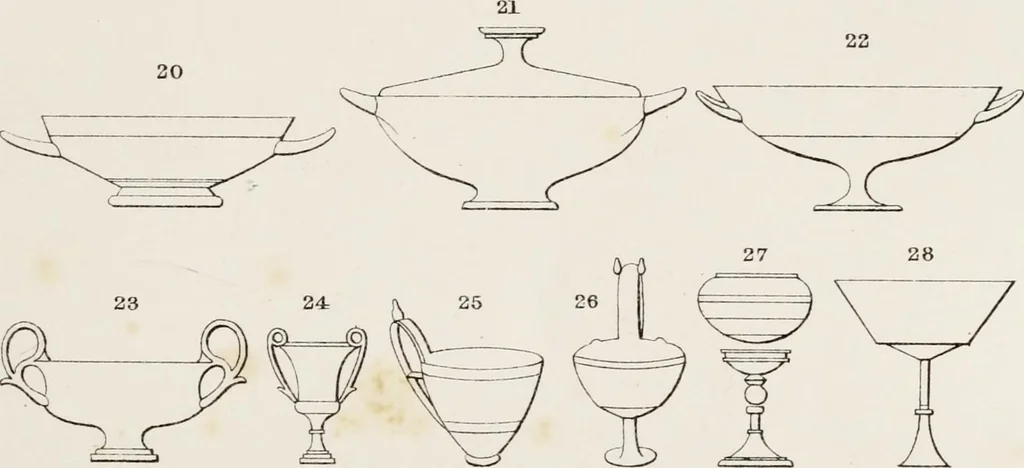 An illustration from Handbook of archaeology, Egyptian - Greek - Etruscan - Roman, 1867, leaf 281