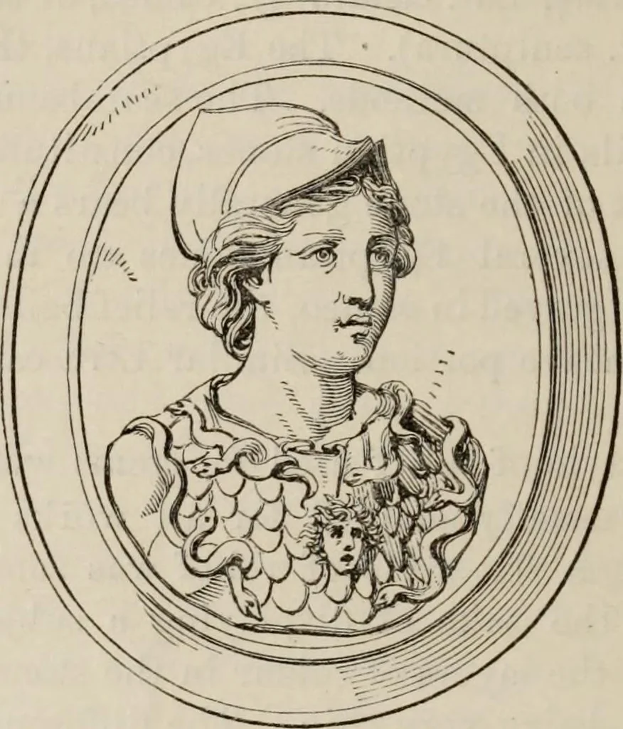 An illustration from Handbook of archaeology, Egyptian - Greek - Etruscan - Roman, 1867, leaf 292