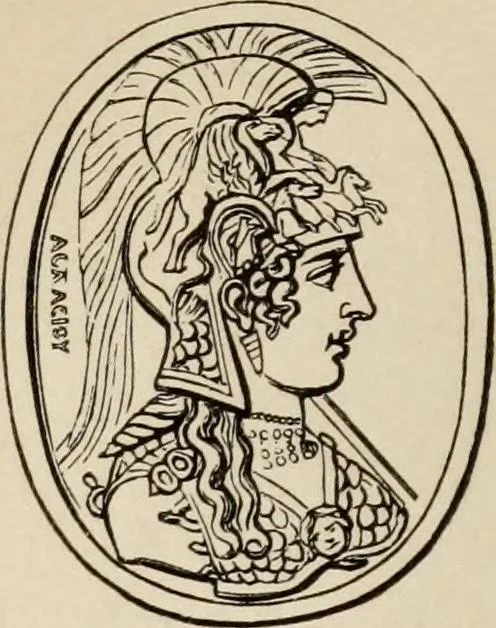 An illustration from Handbook of archaeology, Egyptian - Greek - Etruscan - Roman, 1867, leaf 314