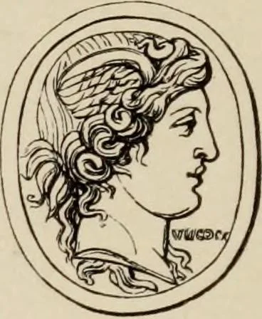 An illustration from Handbook of archaeology, Egyptian - Greek - Etruscan - Roman, 1867, leaf 314