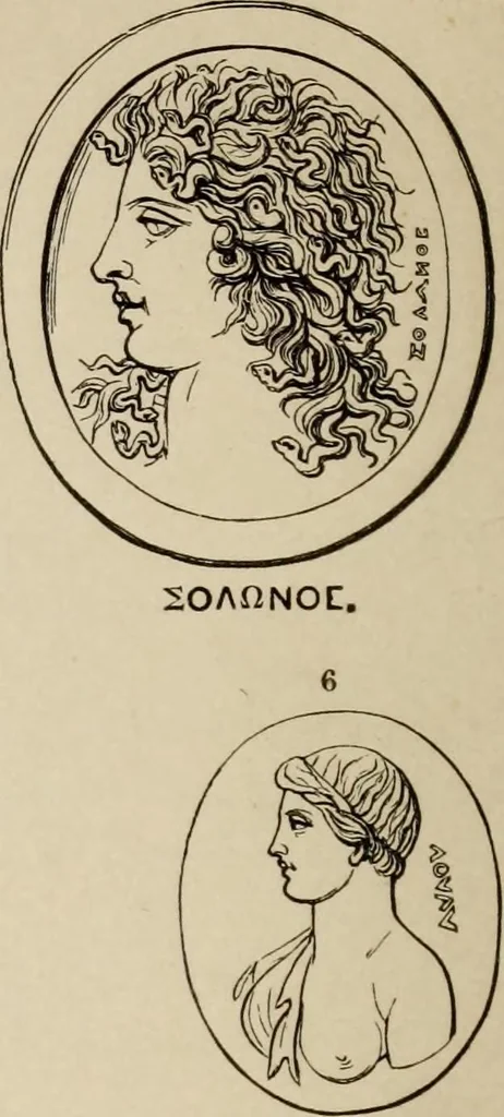 An illustration from Handbook of archaeology, Egyptian - Greek - Etruscan - Roman, 1867, leaf 314